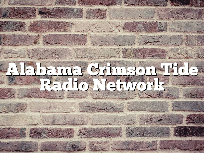 Alabama Crimson Tide Radio Network