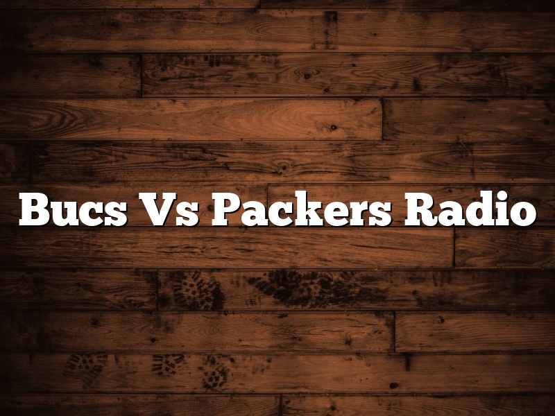Bucs Vs Packers Radio