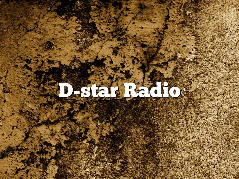 D-star Radio