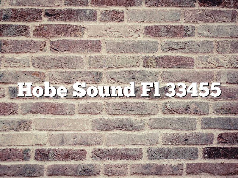 Hobe Sound Fl 33455