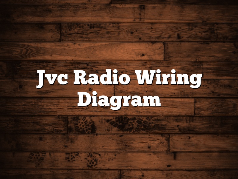 Jvc Radio Wiring Diagram