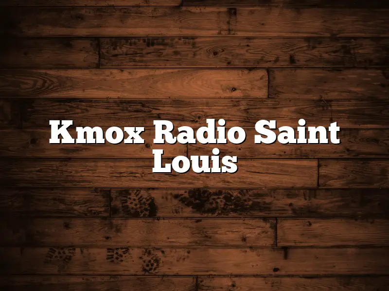 Kmox Radio Saint Louis