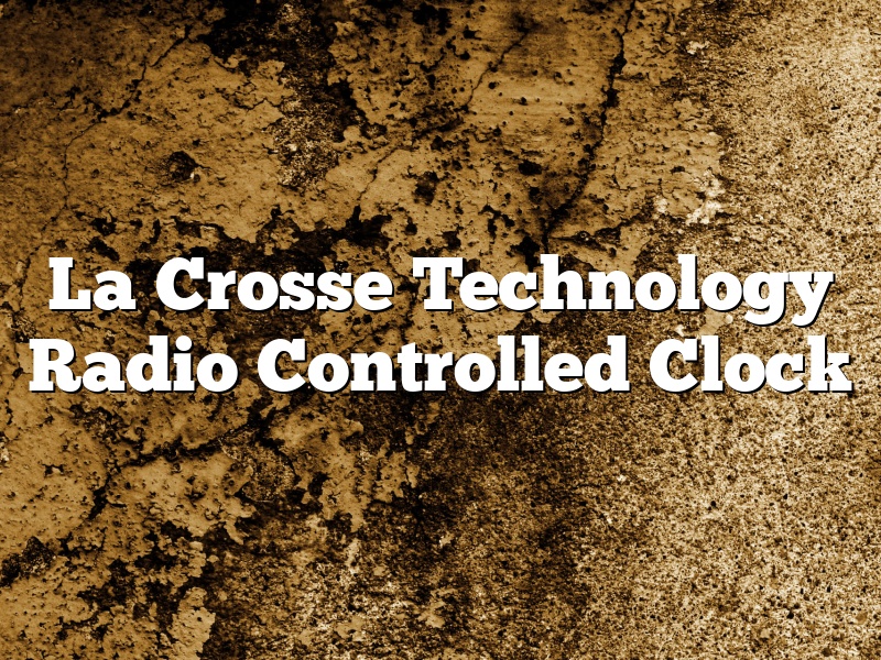 La Crosse Technology Radio Controlled Clock