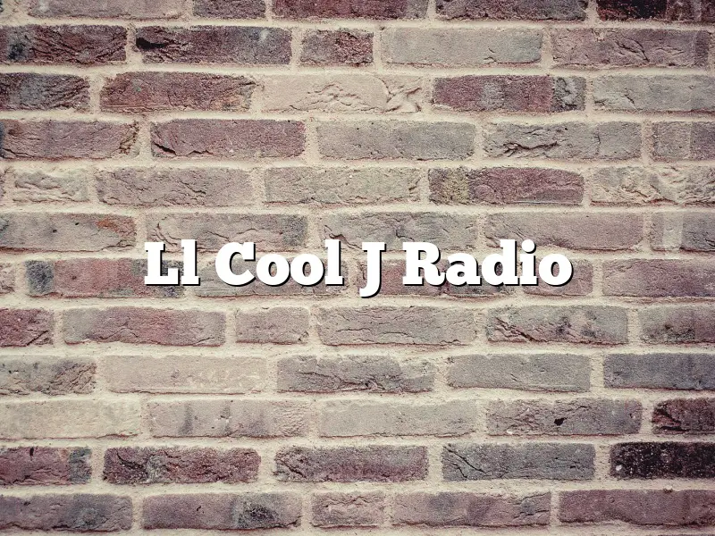 Ll Cool J Radio