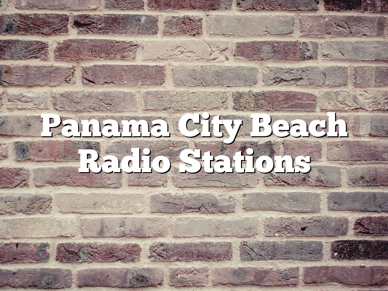 Panama City Beach Radio Stations