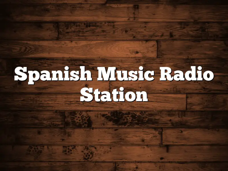Spanish Music Radio Station