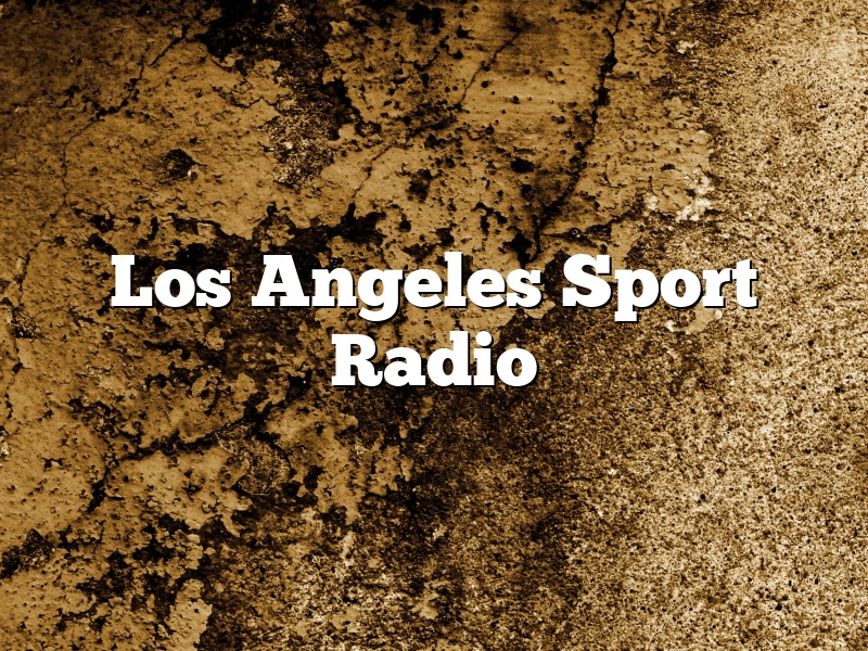 Los Angeles Sport Radio