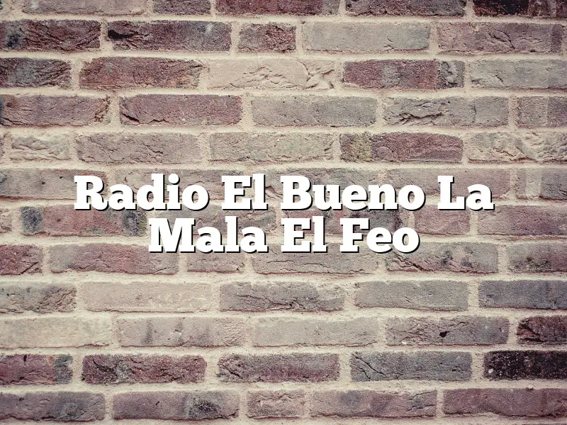 Radio El Bueno La Mala El Feo
